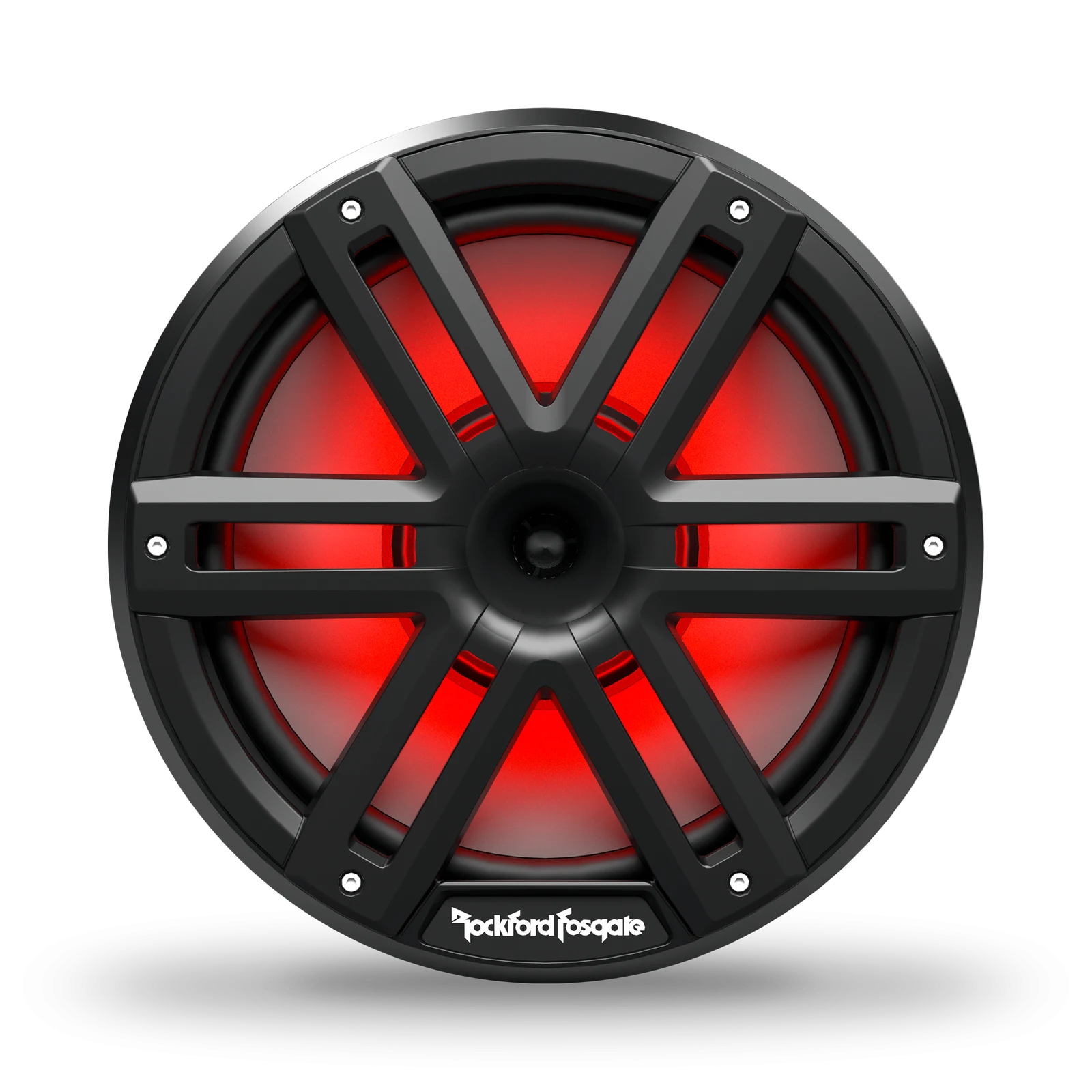 Rockford Fosgate 10-inch Color Optix Horn Marine Speakers - Black (Pair) 2