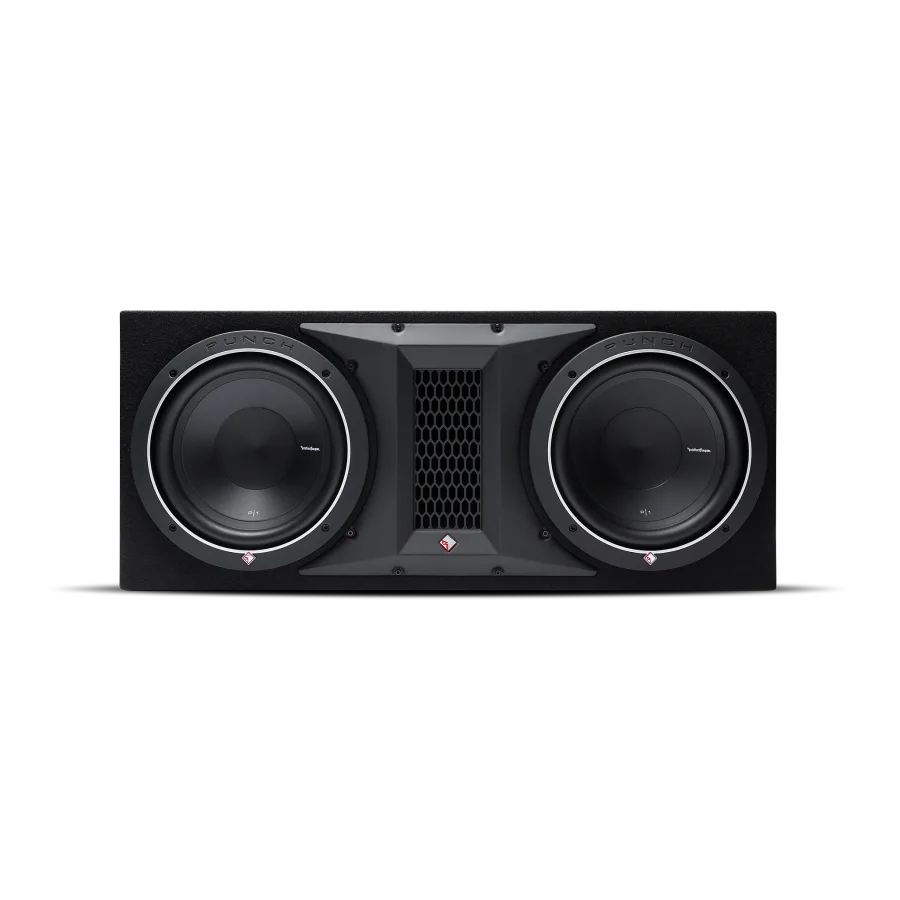 Rockford Fosgate Punch Dual 10-Inch 500W RMS Vented Loaded Subwoofer Enclosure