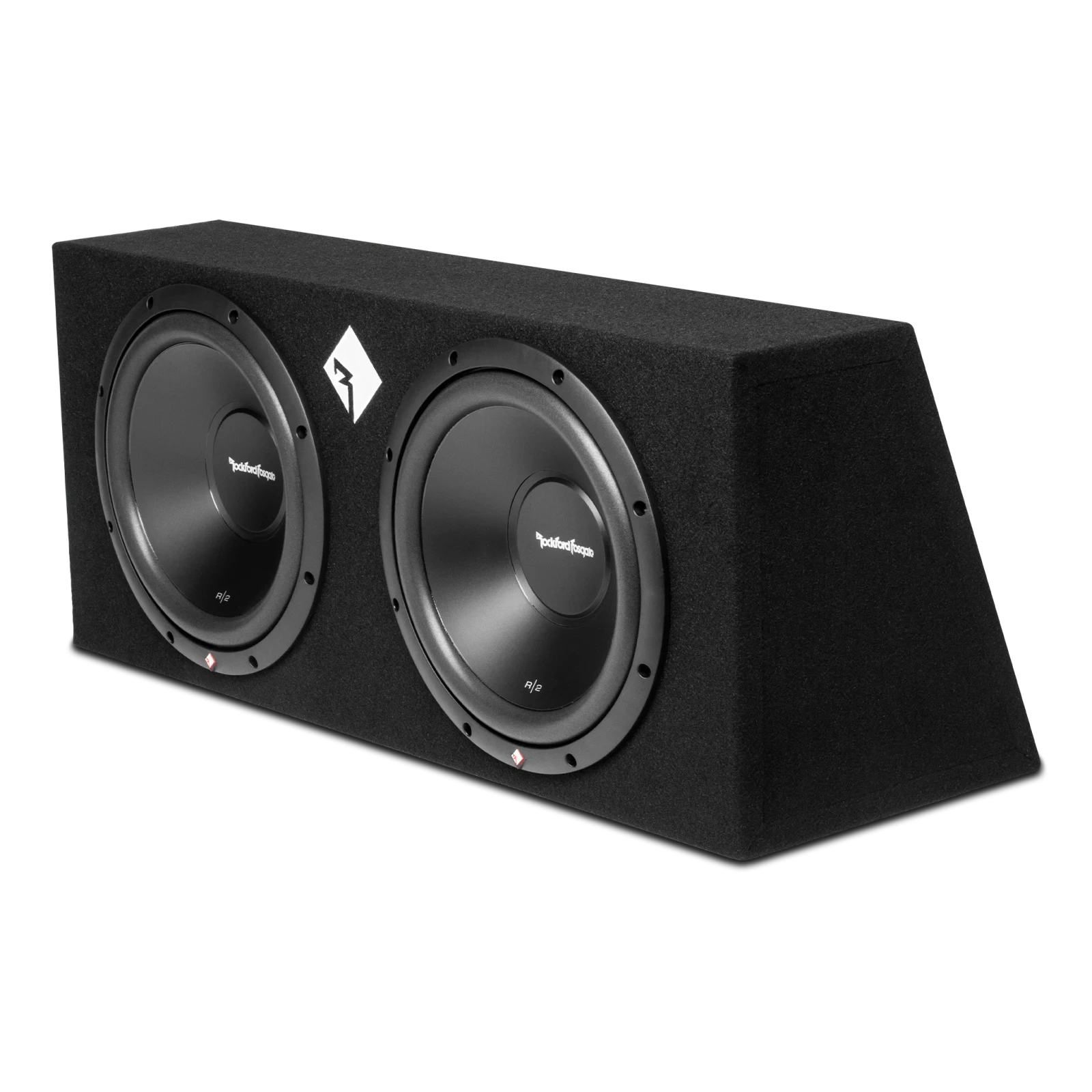 Rockford Fosgate Prime Dual 12-Inch Sealed Loaded Subwoofer Enclosure 2