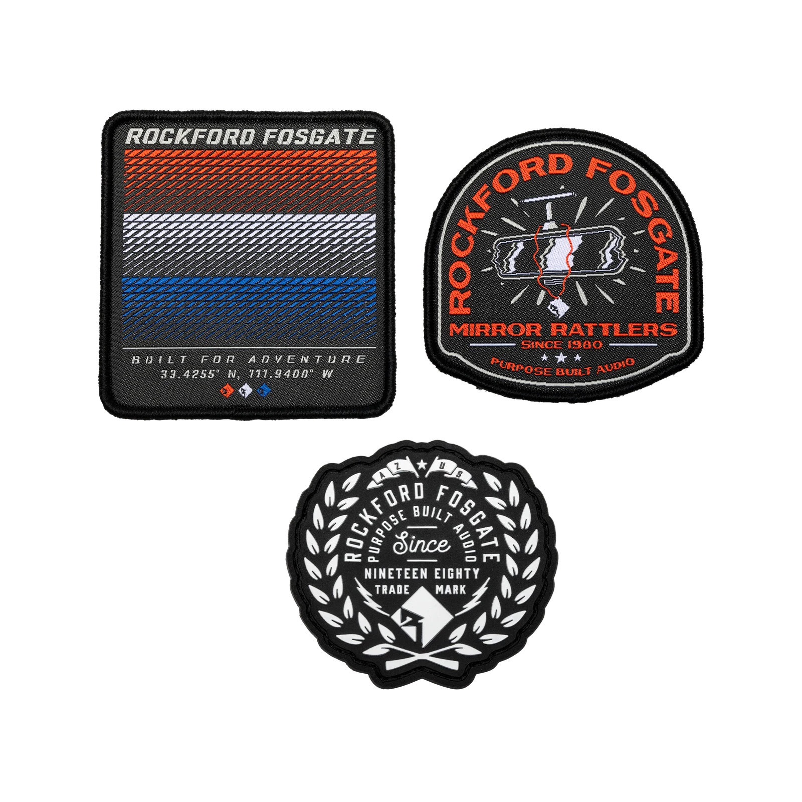 Rockford Fosgate Assorted RF Patch Kit (3 Pack) 4