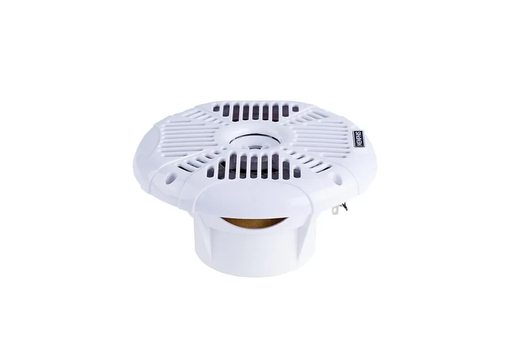 Memphis Audio 6.5″ marine grade speakers with white grills 2