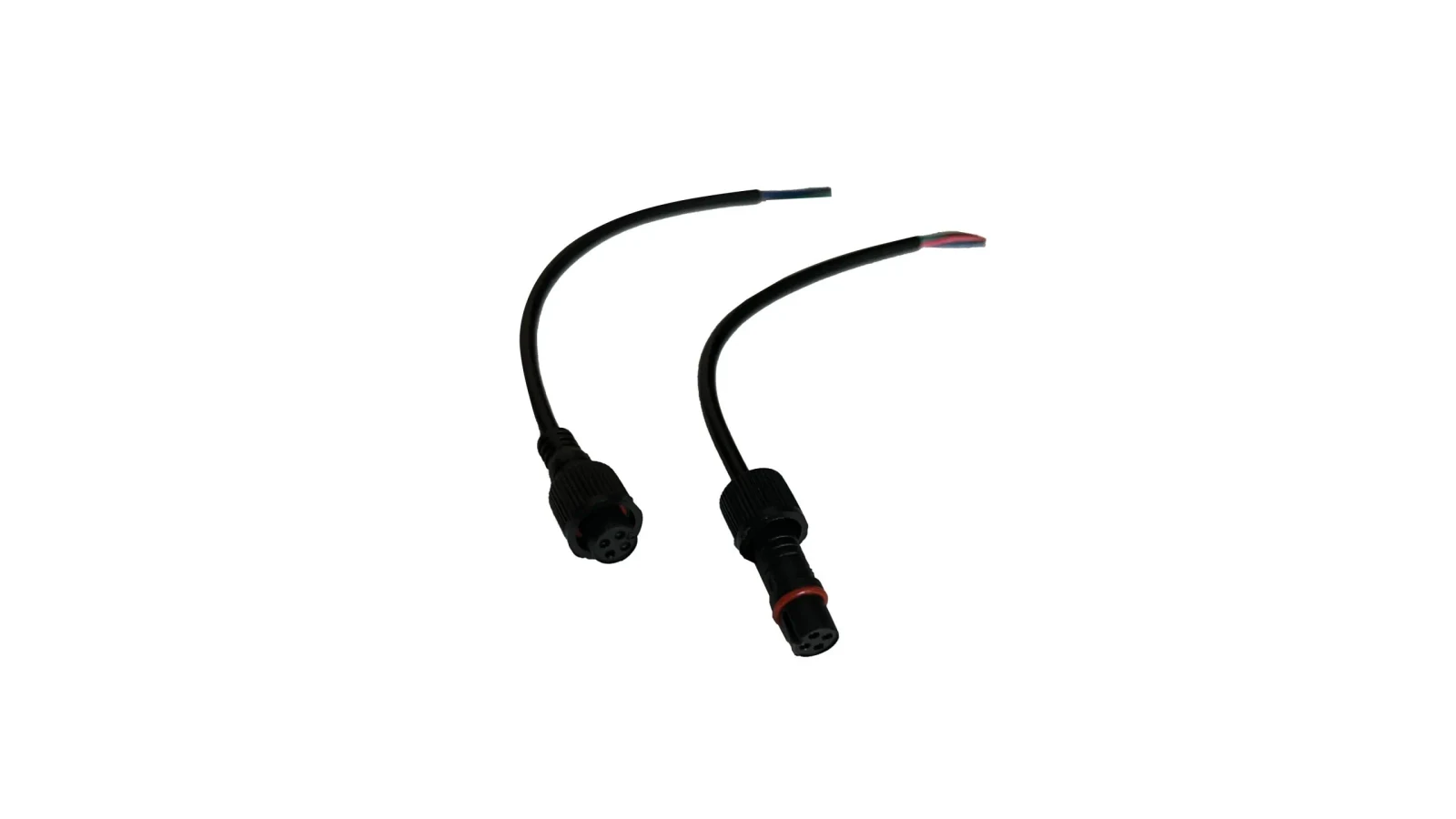 Memphis Audio 4-Pin Sealed RGB LED Connector Pigtail 2