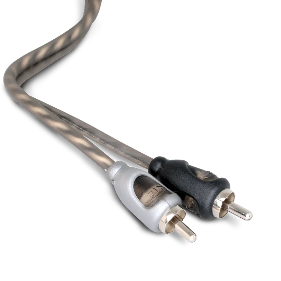 Rockford Fosgate 10 ft Twisted-Pair RCA Signal Cable