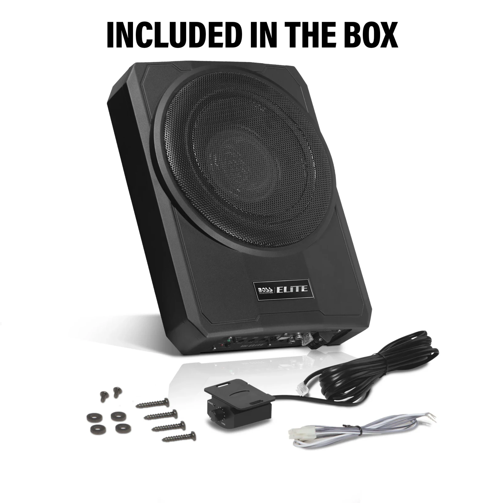 Boss Elite Low-Profile 10-Inch Amplified Subwoofer 3
