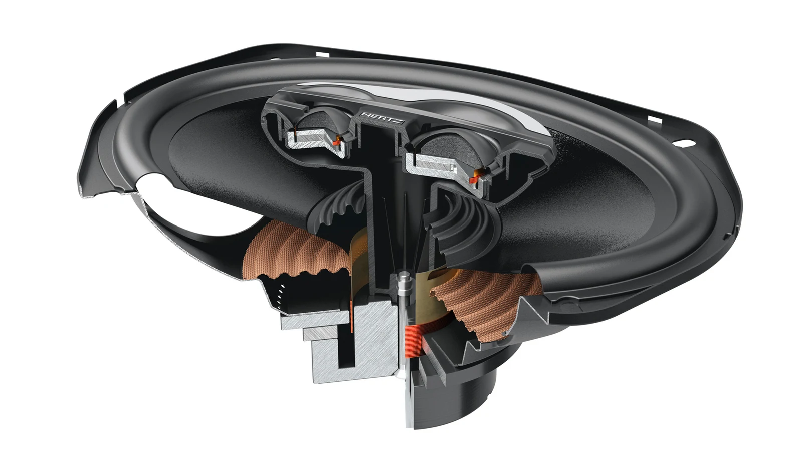 Hertz 130 W Coaxial Speakers 3