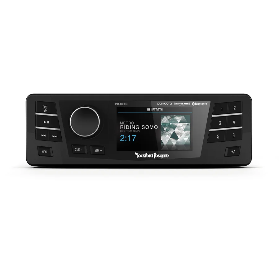 Rockford Fosgate Digital Media Receiver for Select 1998-2013 Harley-Davidson Models