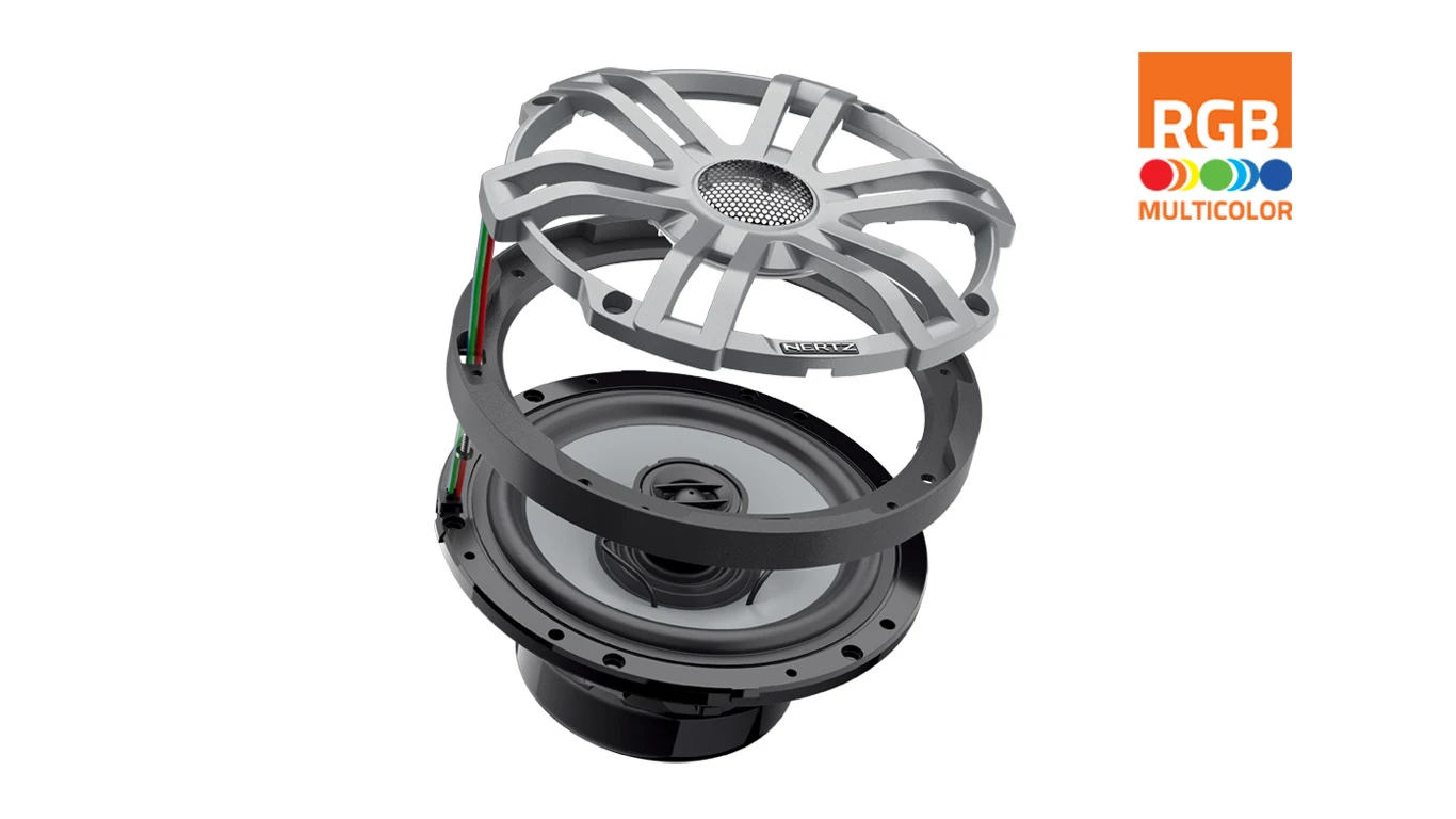 Hertz 50 W Marine Coaxial Speakers 7