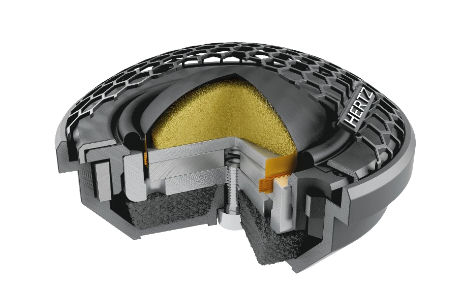 Hertz 6.5-Inch 3-Ohm Component Speaker System 2