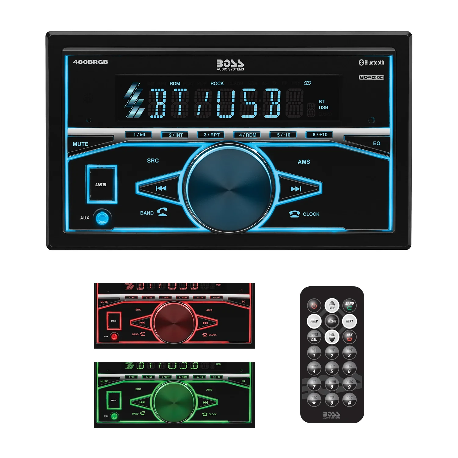 Boss Elite Double-DIN Bluetooth Digital Media Receiver 2