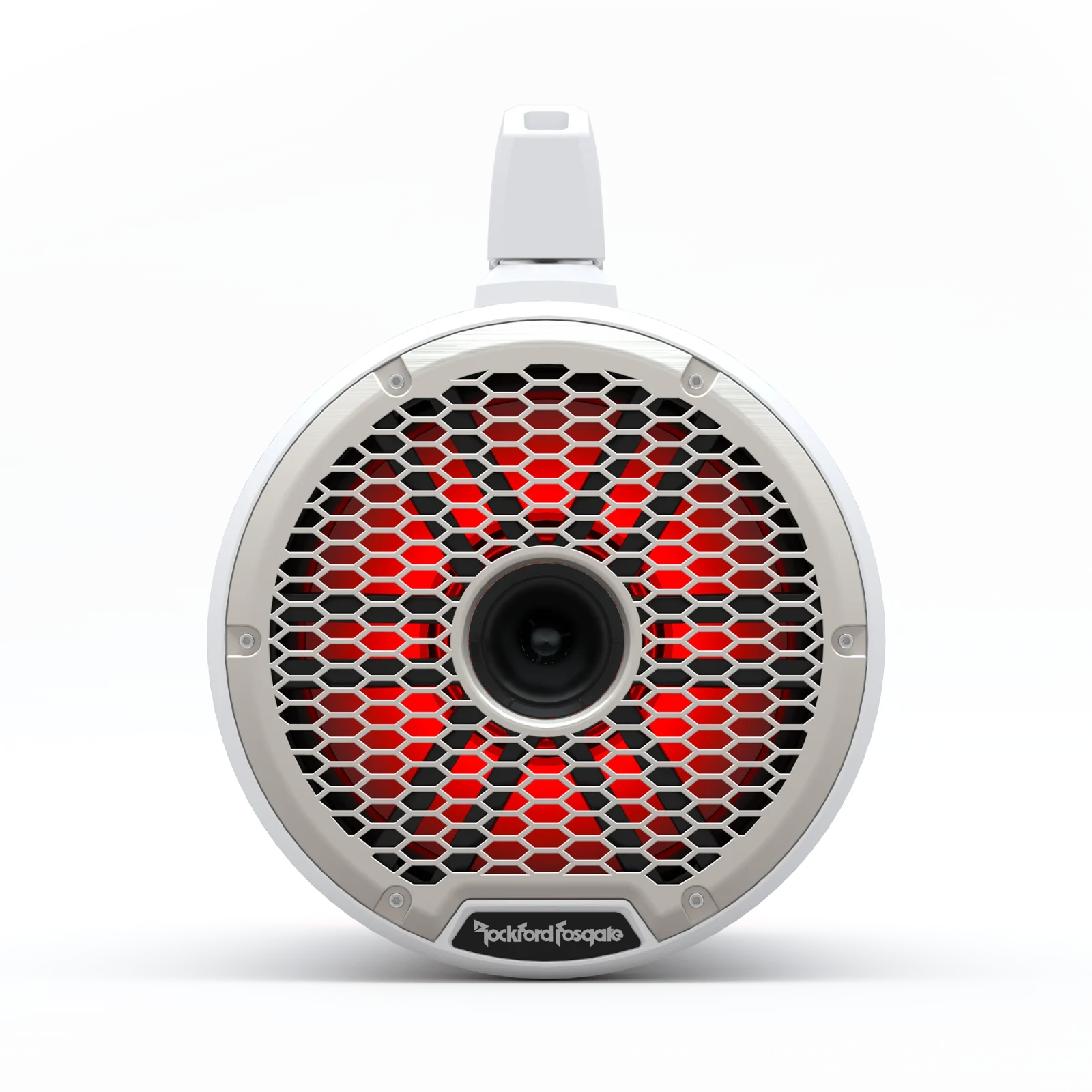 Rockford Fosgate 10-inch Color Optix Horn Wake-Tower Speakers - White (Pair) 3