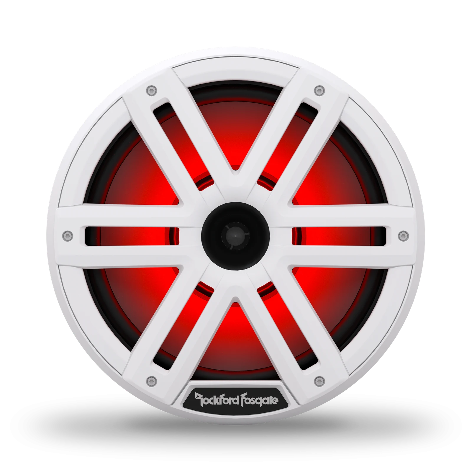 Rockford Fosgate 10-inch Color Optix Horn Marine Speakers - White (Pair) 2