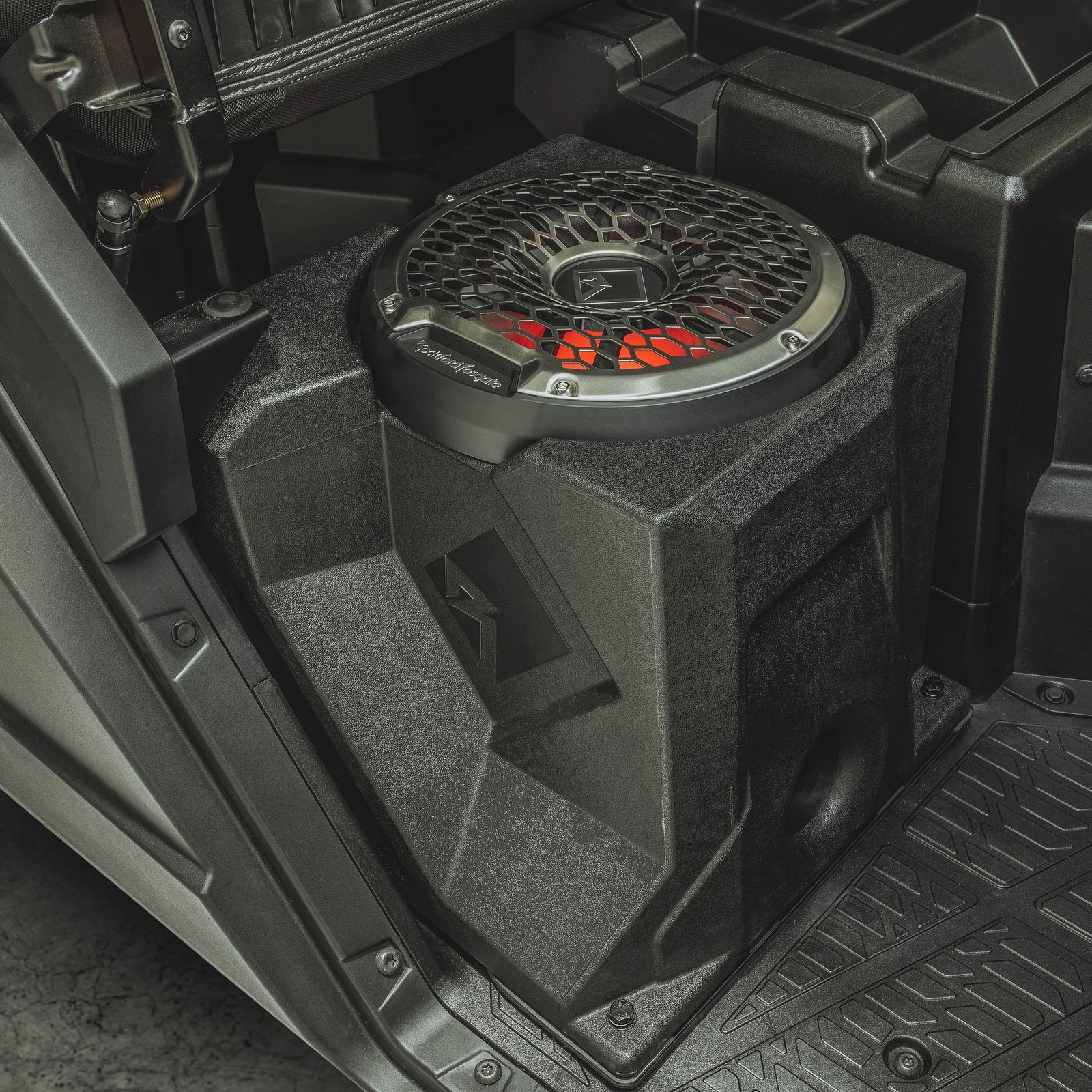 Rockford Fosgate 10" Color Optix™ Subwoofer Enclosure for Select 2018+ Ranger Models (Gen-2) 3