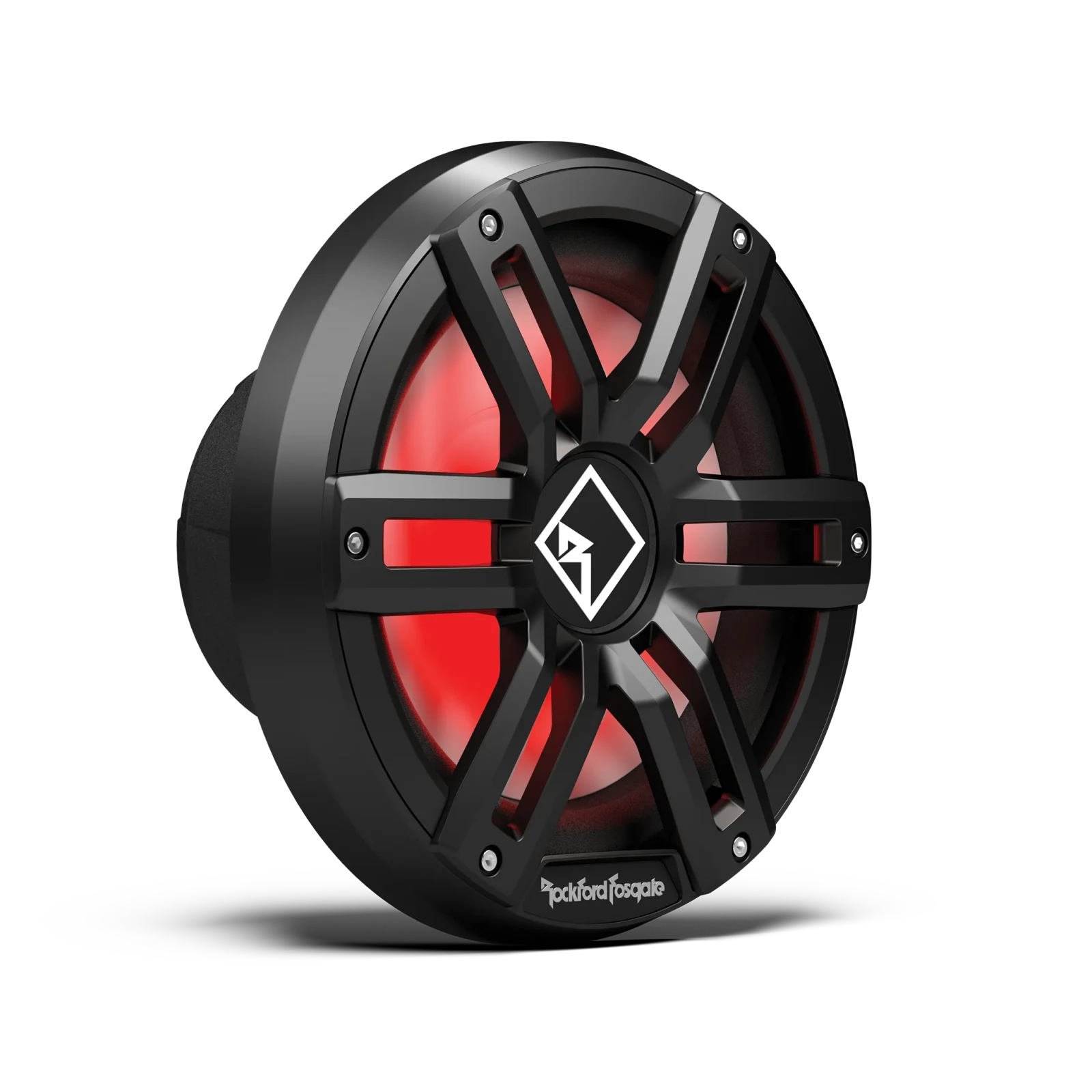 Rockford Fosgate 10" DVC 4Ω Color Optix™ Infinite Baffle Marine Subwoofer: Black Gen-2 4