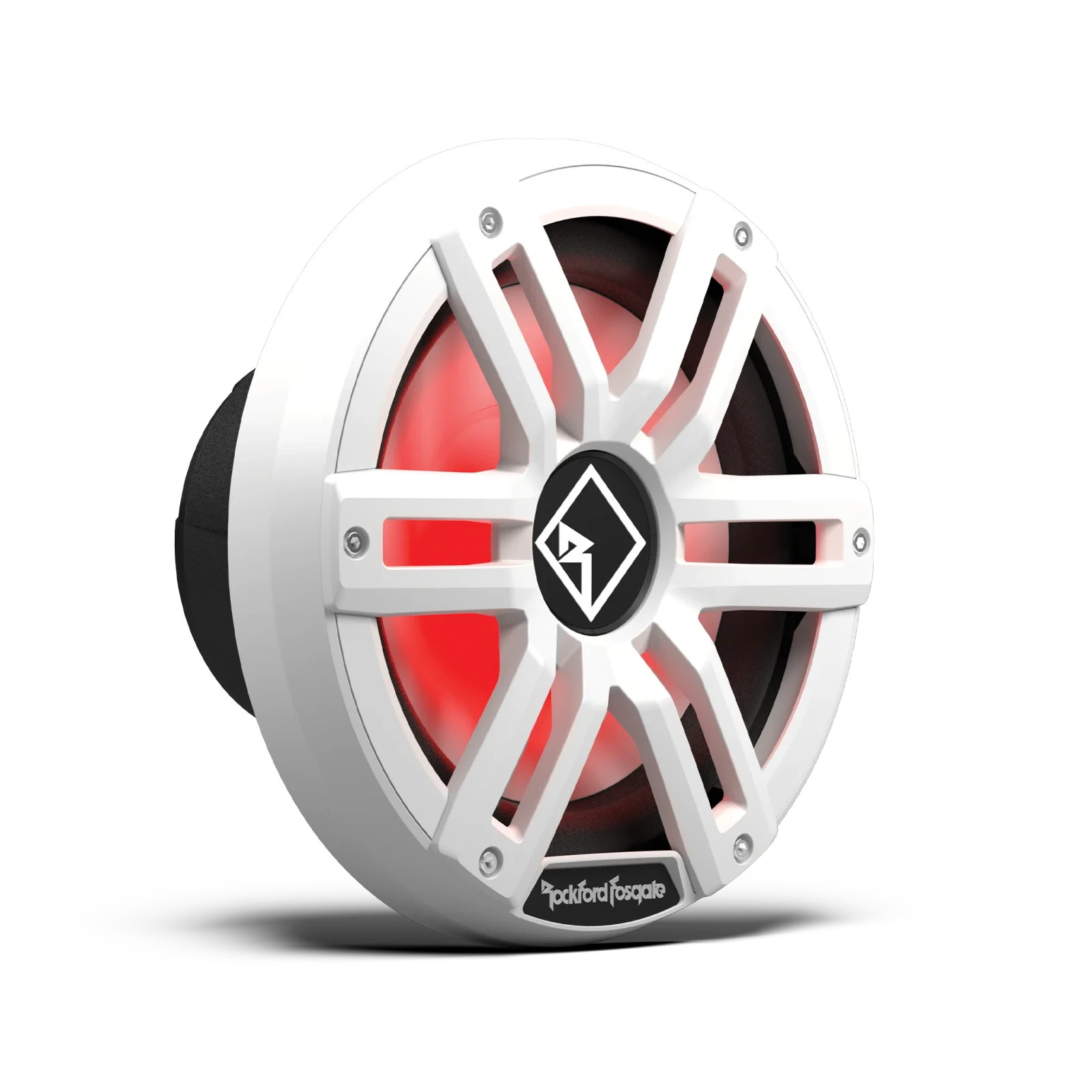 Rockford Fosgate 10" DVC 2Ω Color Optix™ Sealed Marine Subwoofer: Black Gen-2 4