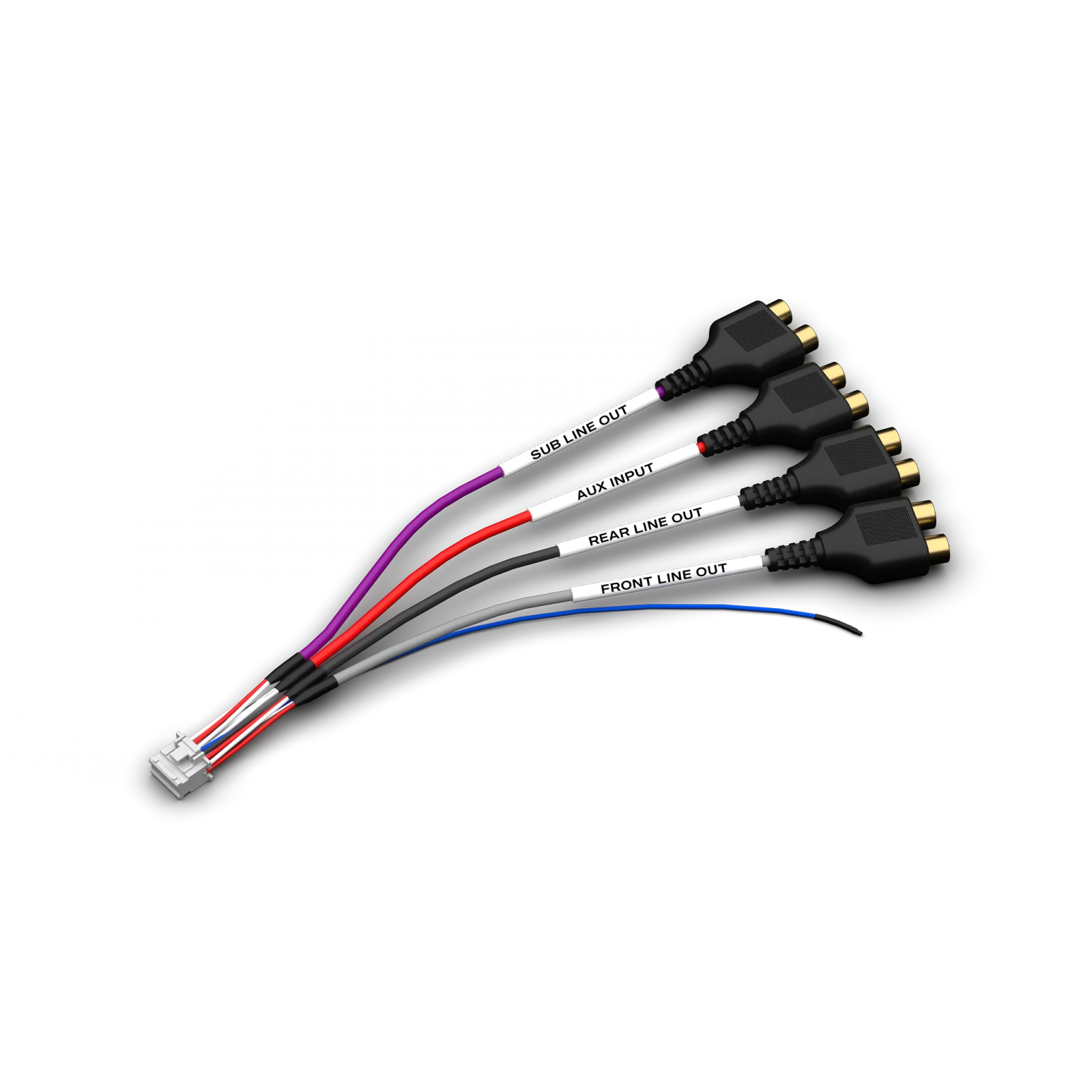 Rockford Fosgate Replacement RCA Signal Harness 1
