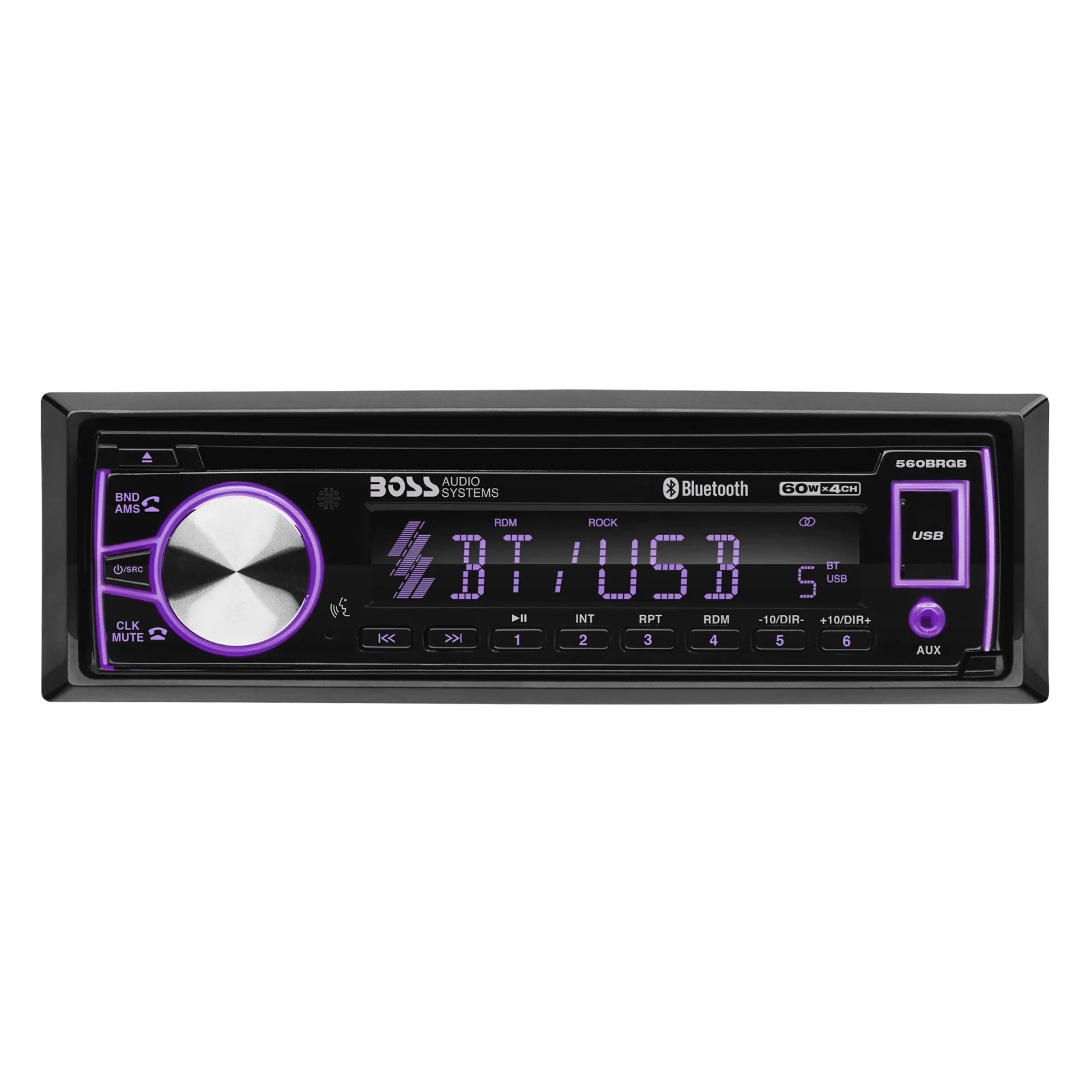 Boss Elite Single-DIN Bluetooth Digital Media Receiver 5