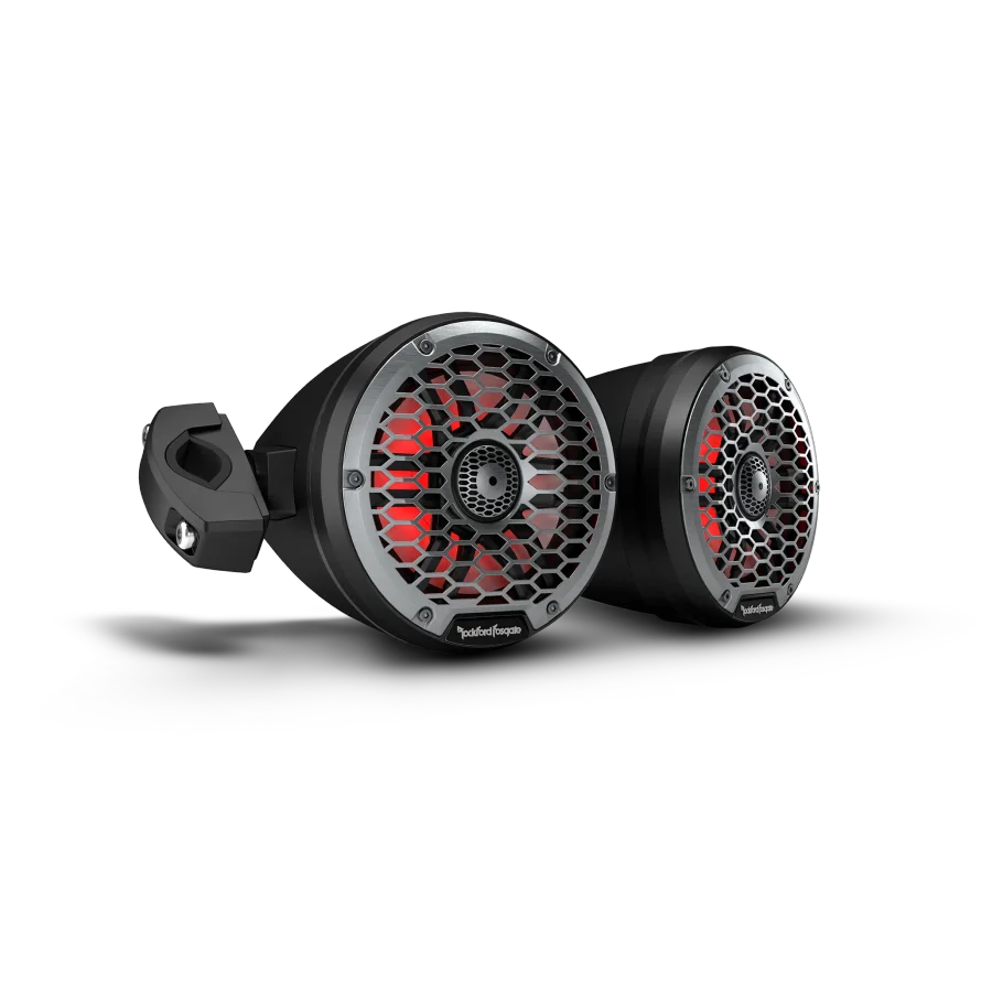 Rockford Fosgate 6.5” Color Optix™ Moto-Can Speakers (pr)