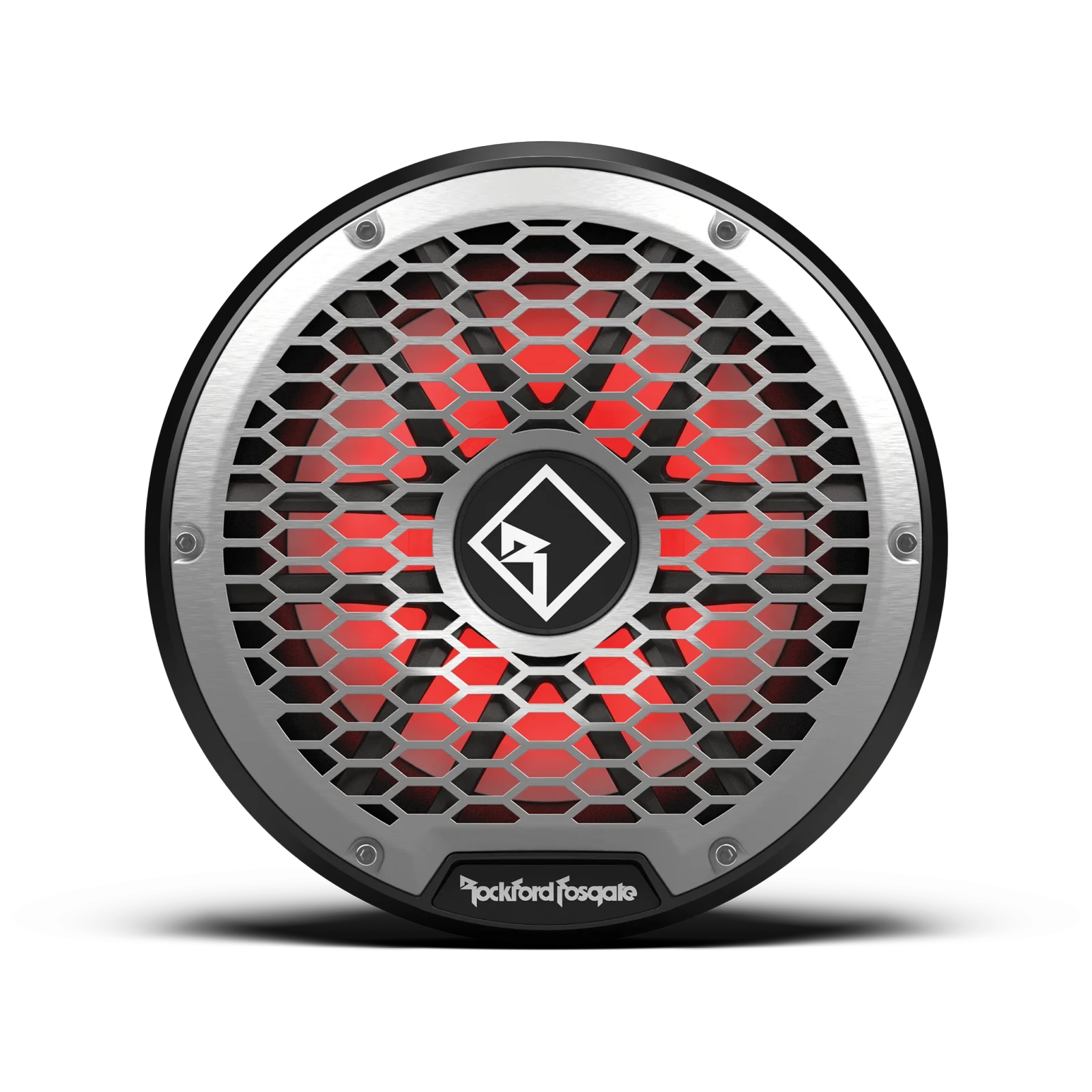 Rockford Fosgate 10" DVC 4Ω Color Optix™ Infinite Baffle Marine Subwoofer: Black Gen-2 2
