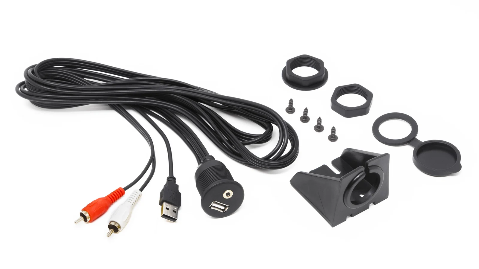 Hertz 2 m Waterproof USB/AUX Extension Cable 1