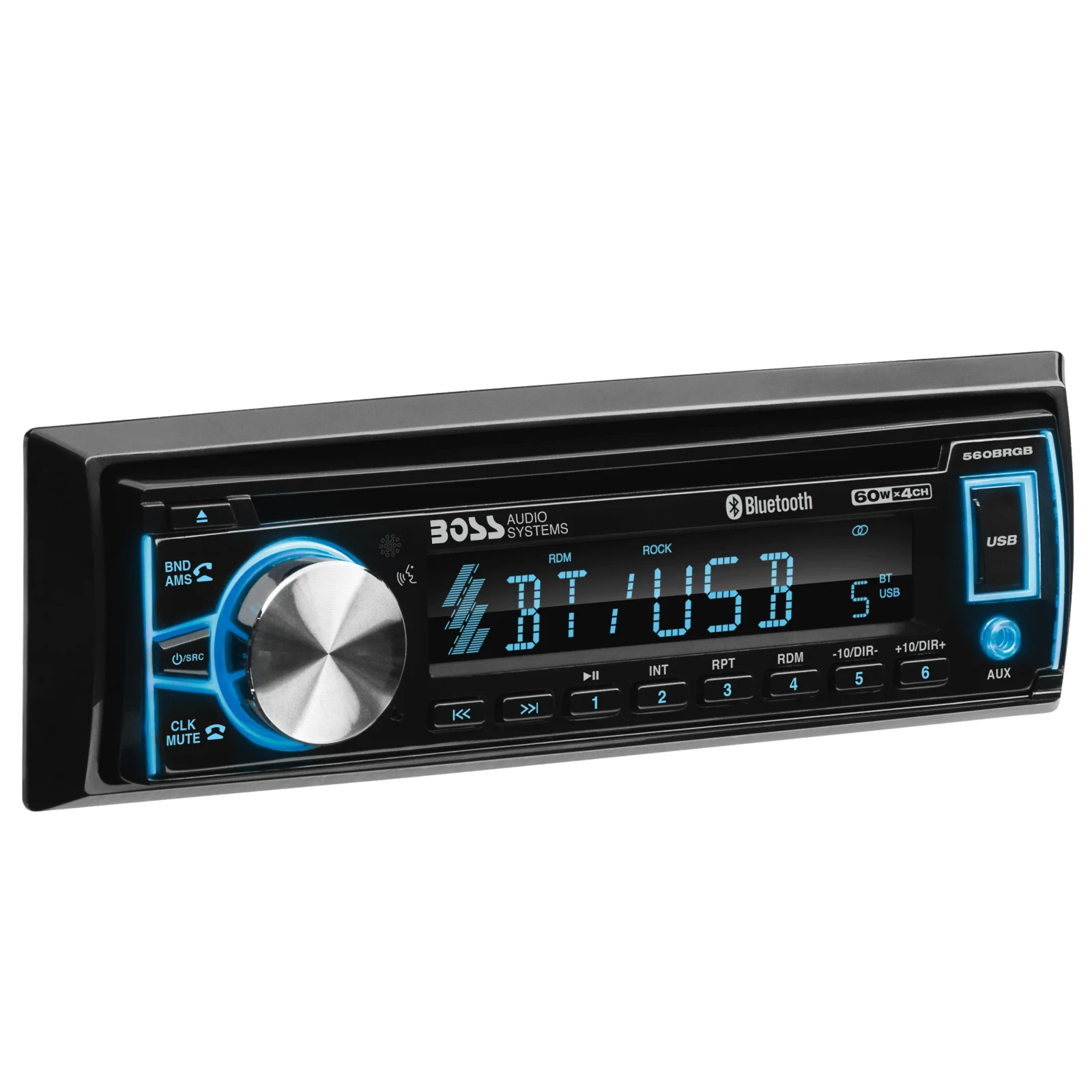 Boss Elite Single-DIN Bluetooth Digital Media Receiver 7