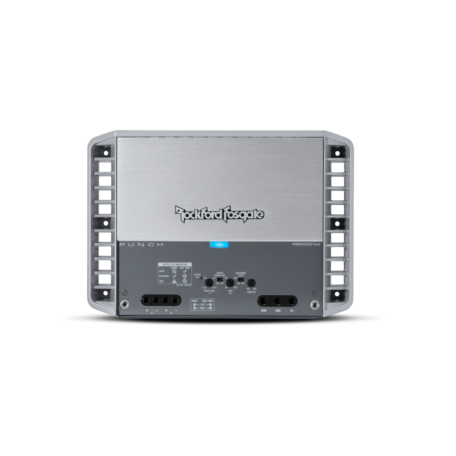 Rockford Fosgate Punch Marine 500 Watt Class-bd Mono Amplifier 7