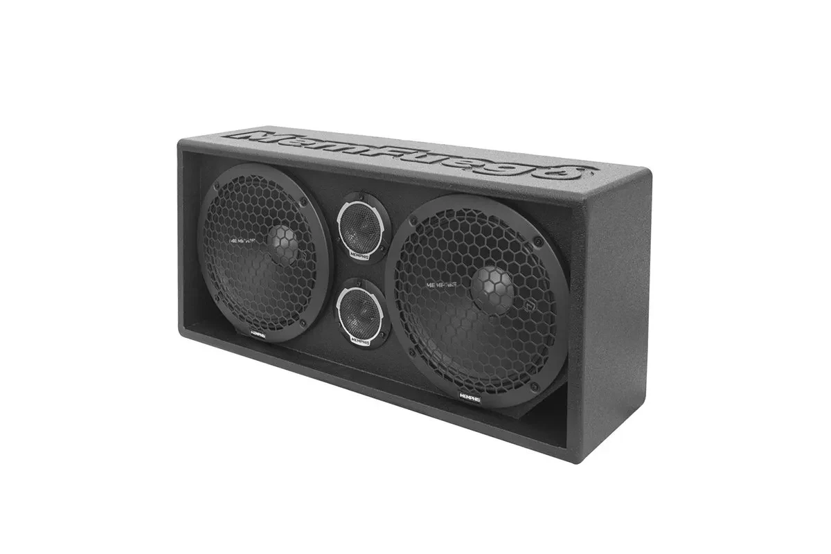 Memphis Audio Boxes showcase a mesmerizing display of RGB LED lights 4