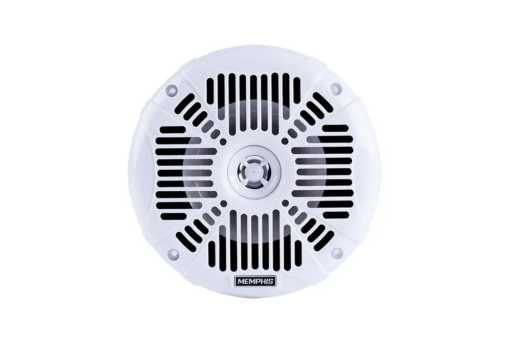 Memphis Audio 6.5″ marine grade speakers with white grills 4