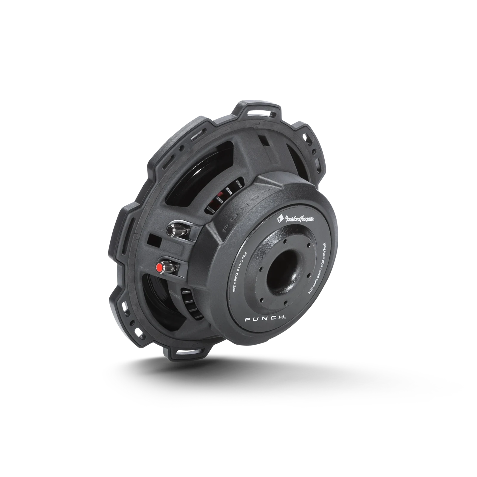 Rockford Fosgate Punch 10-Inch Shallow Dual-4-Ohm DVC Subwoofer 5