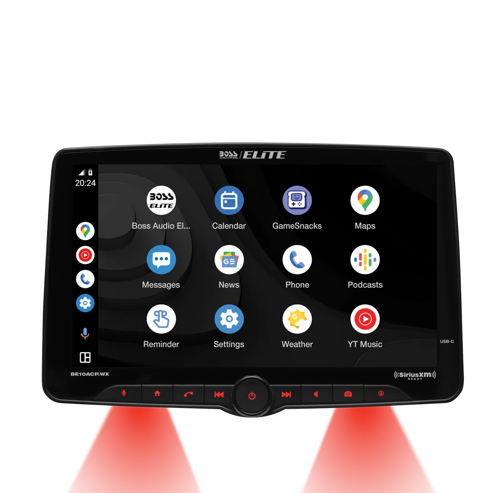 Boss Elite BE10ACP.WX 10.1-Inch Wireless CarPlay Multimedia Receiver 2