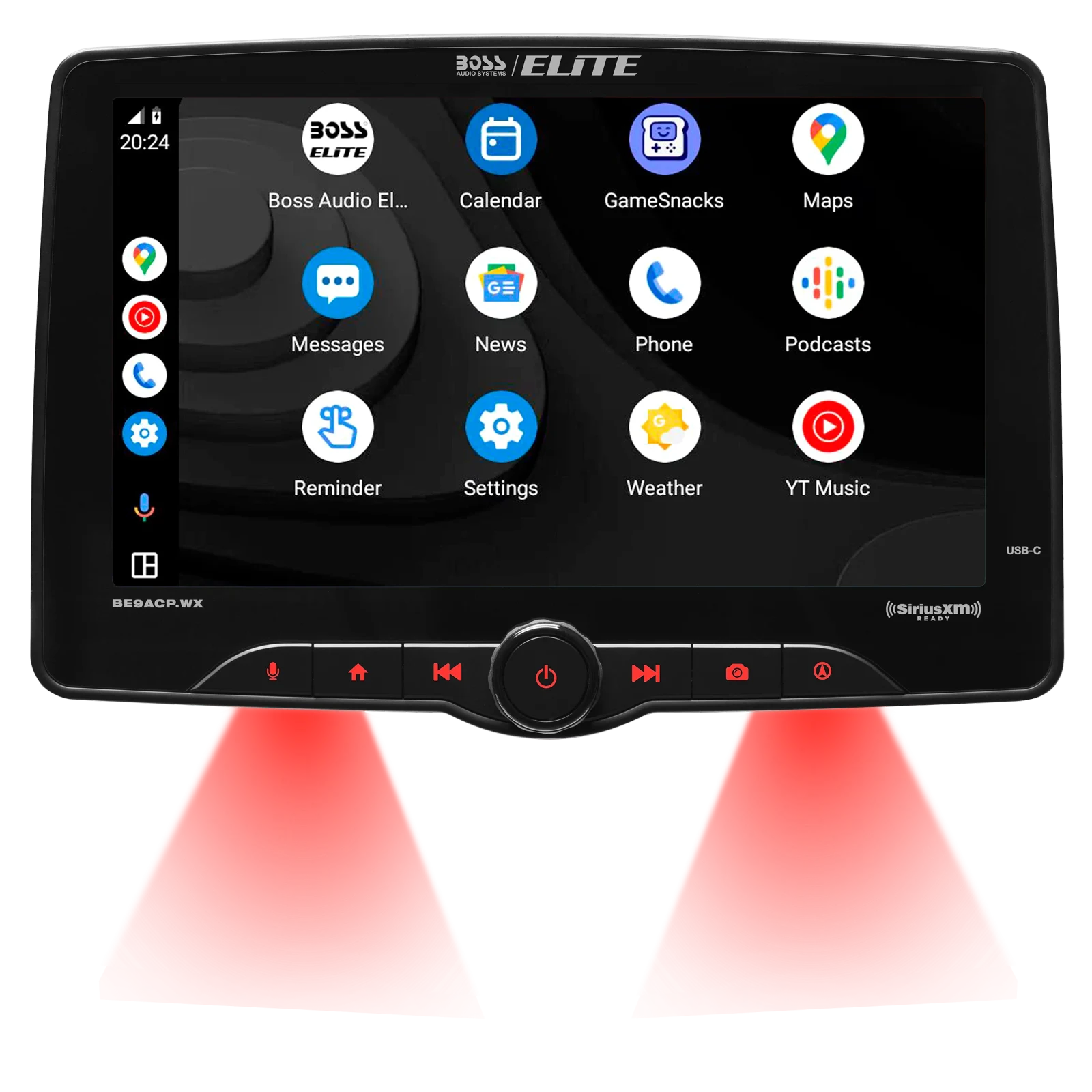 Boss Elite BE9ACP.WX 9-Inch Wireless CarPlay Multimedia Receiver 5