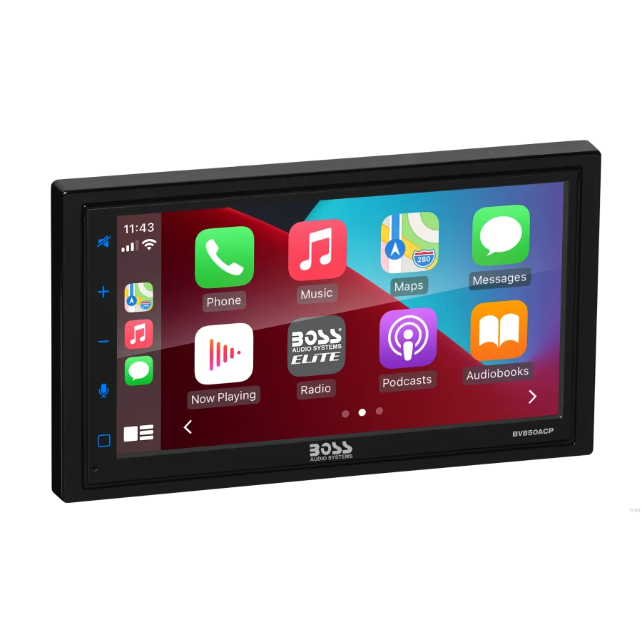 Boss Elite BV850ACP 6.75-Inch CarPlay Multimedia Receiver