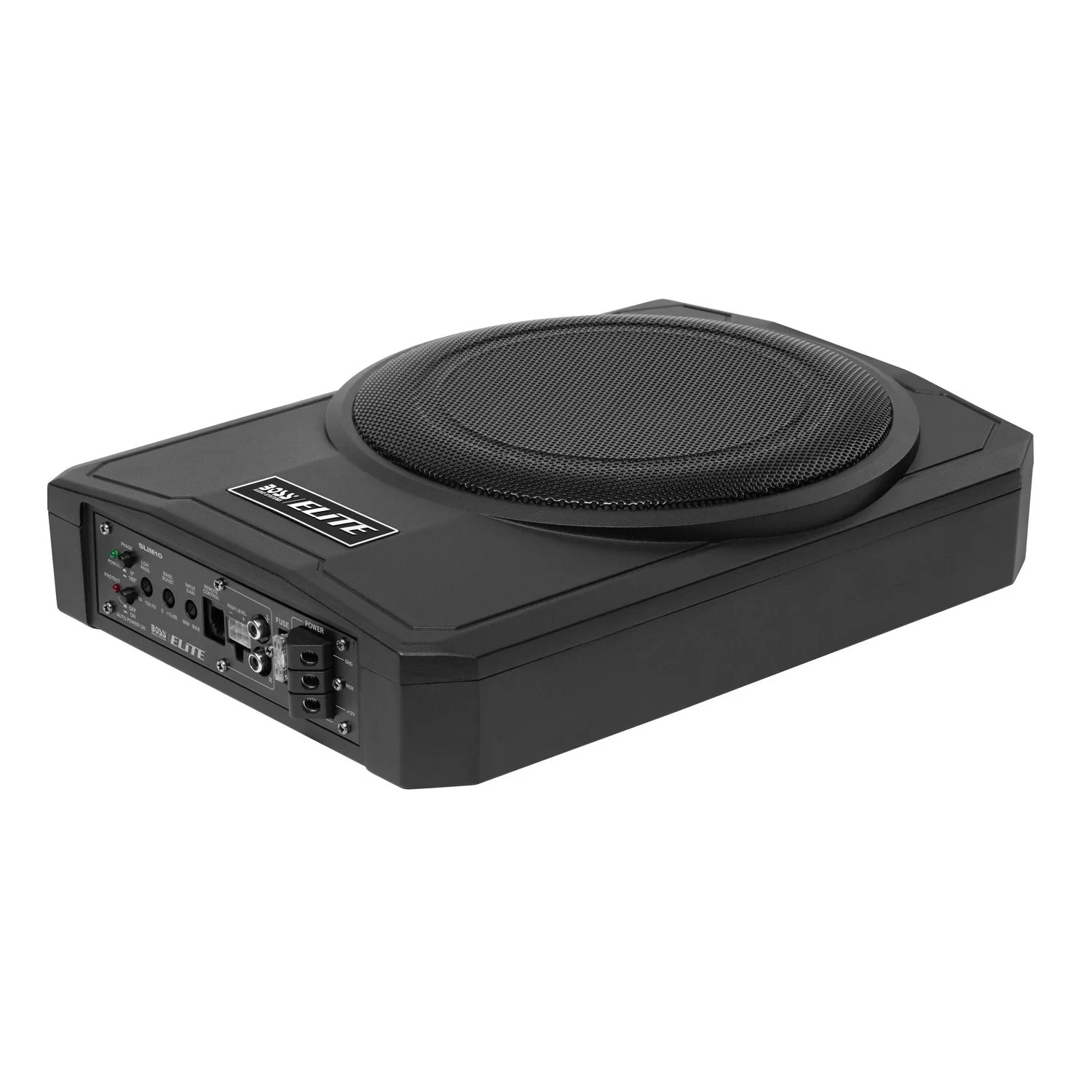 Boss Elite SLIM10 Low-Profile 10-Inch Amplified Subwoofer 4