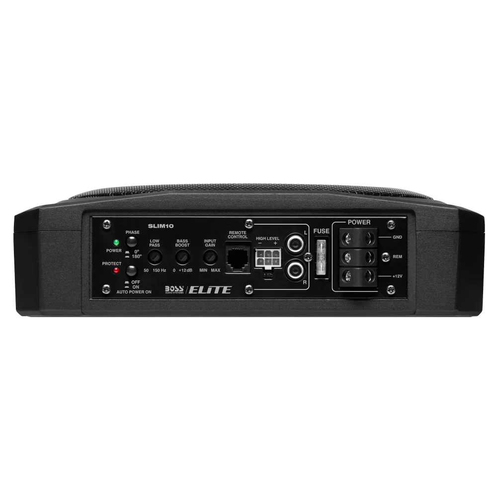 Boss Elite SLIM10 Low-Profile 10-Inch Amplified Subwoofer 6