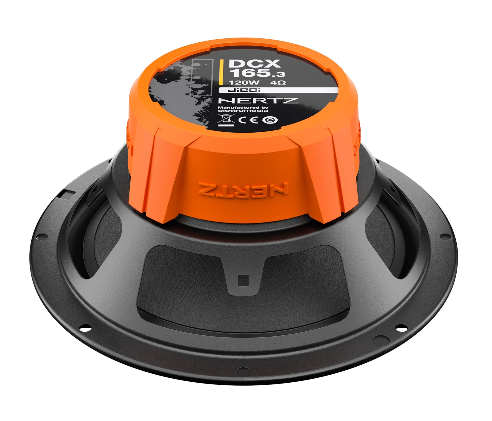 Hertz DCX165.3-P 165.3 car audio coaxial speaker 3
