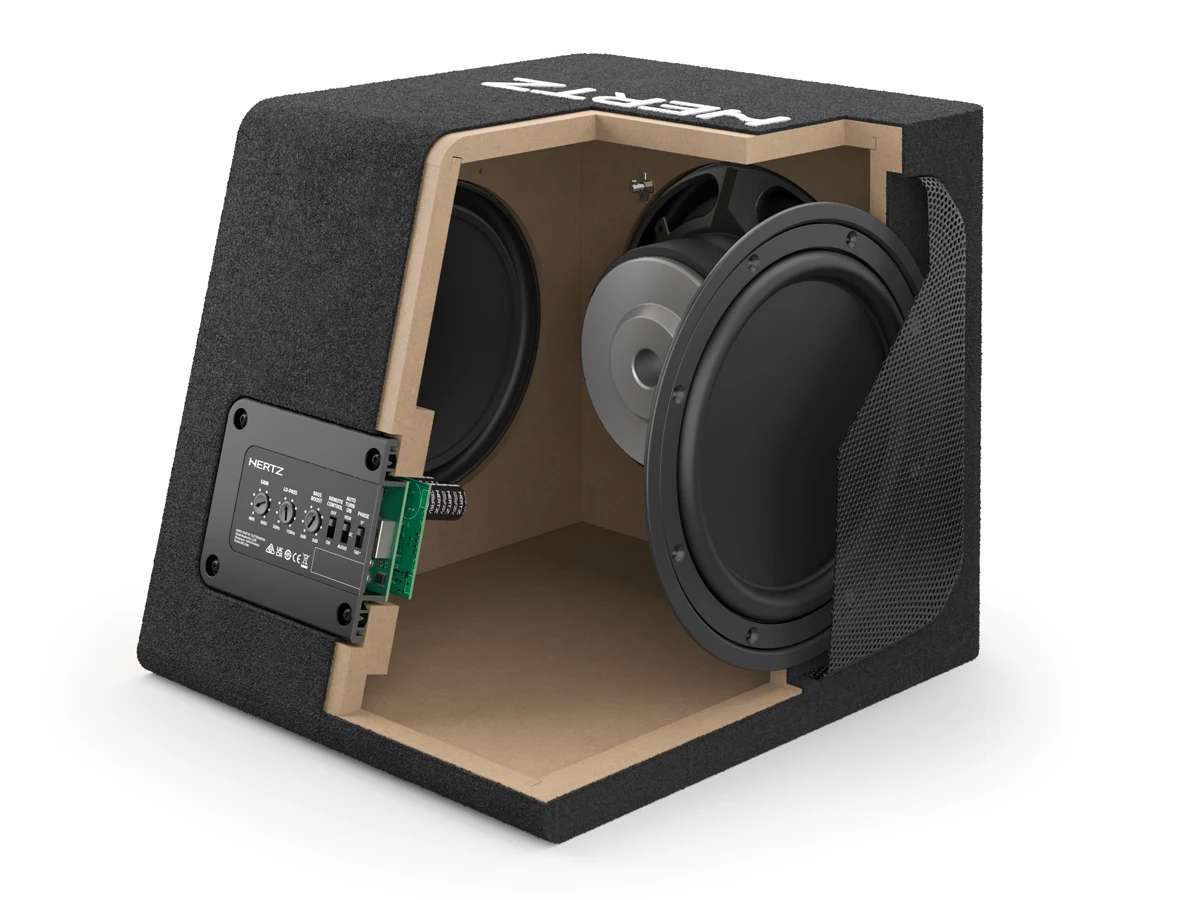 Hertz DBA 201 active subwoofer box 5