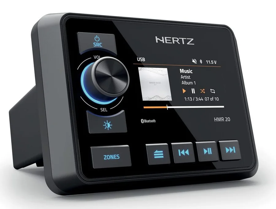 Hertz HMR 20 TRUSTED FRIEND IN EVERY CRUISE Source Unit