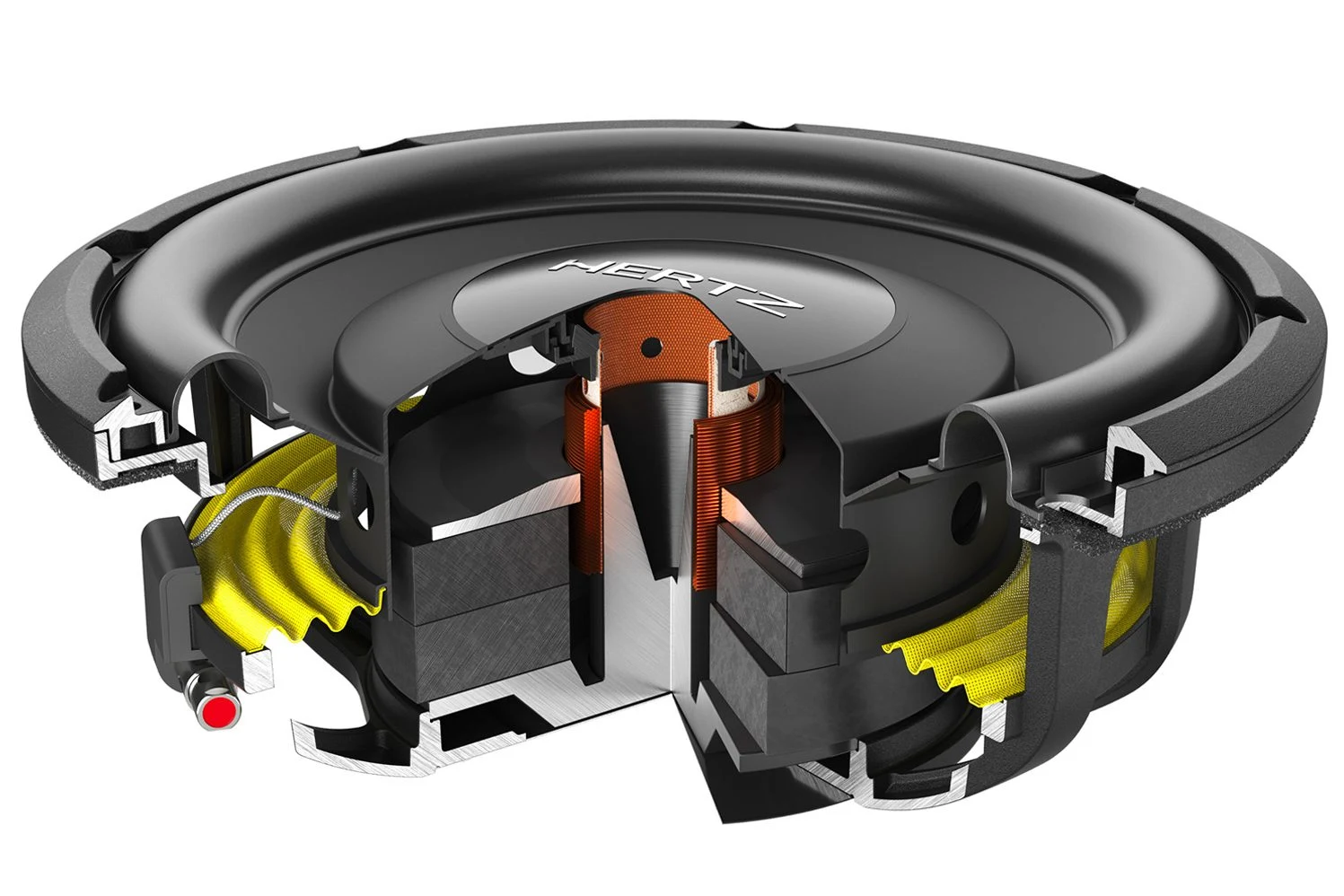 Hertz MPS 250 S2 10-Inch 2-Ohm Shallow Subwoofer 5