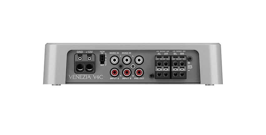 Hertz VENEZIA V4C Compact 4-Channel 110W x 4 Marine Amplifier 3