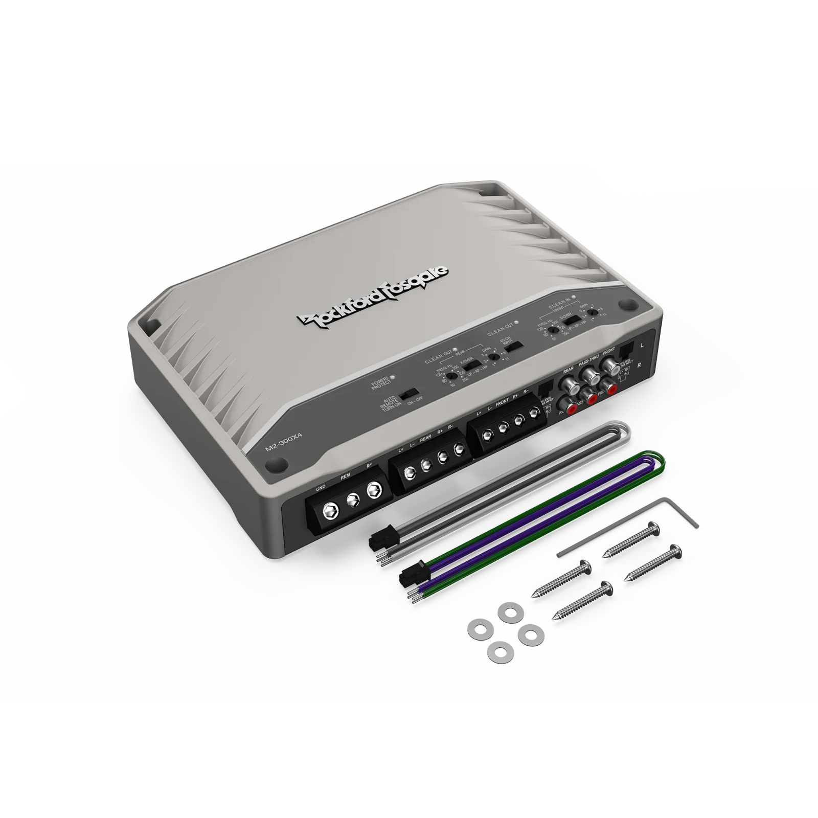 Rockford Fosgate M2-300X4 M2 300 Watt 4-Channel Element Ready™ Amplifier 4