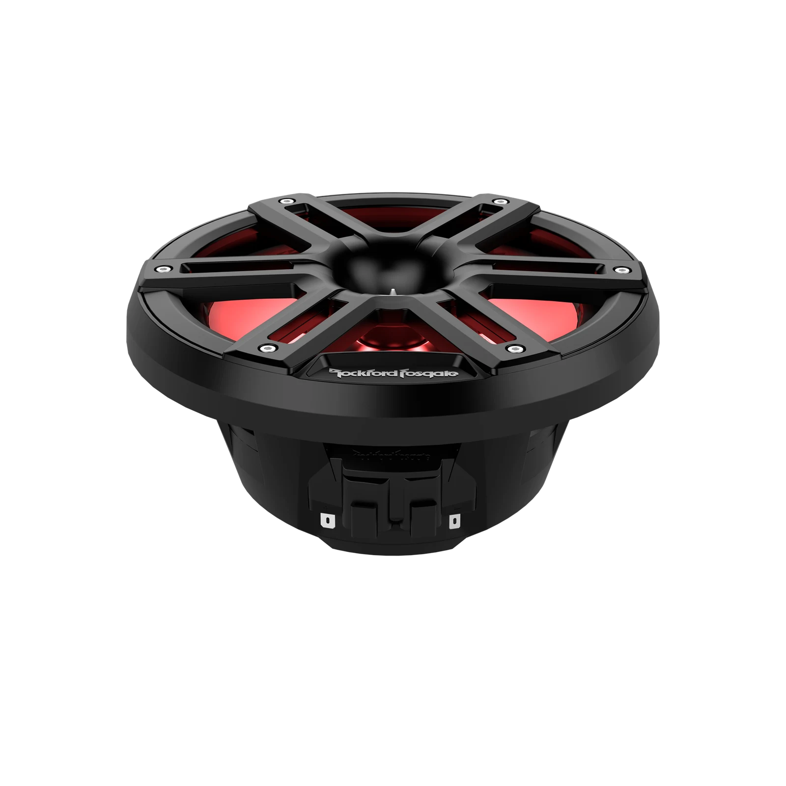 Rockford Fosgate M2-8HB M2 8-inch Color Optix Horn Marine Speakers - Black (Pair) 3
