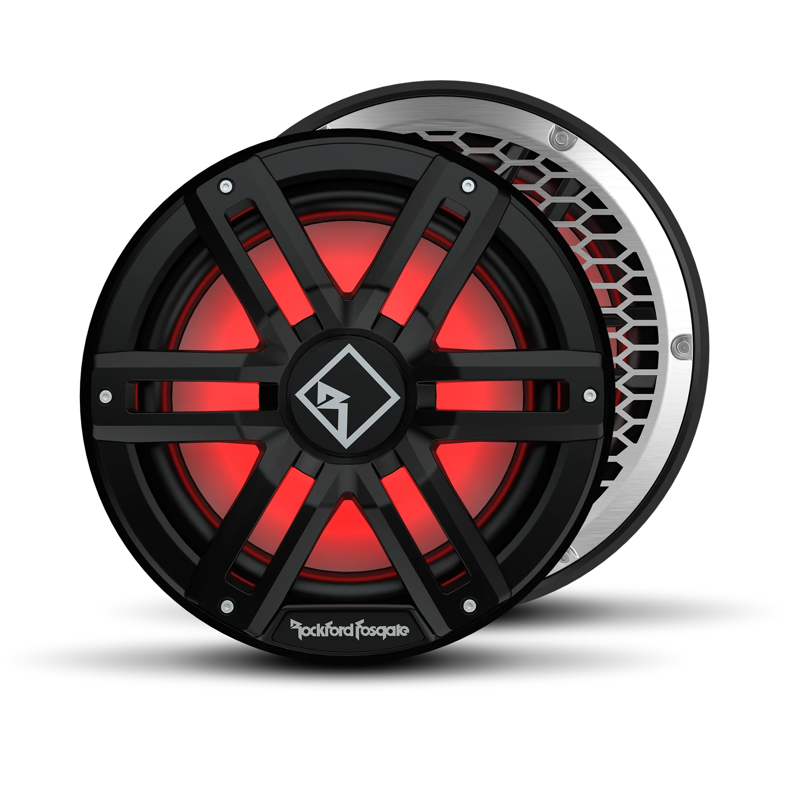 Rockford Fosgate M2D4-12IB M2 12" DVC 4Ω Color Optix™ Infinite Baffle Marine Subwoofer - Black 1