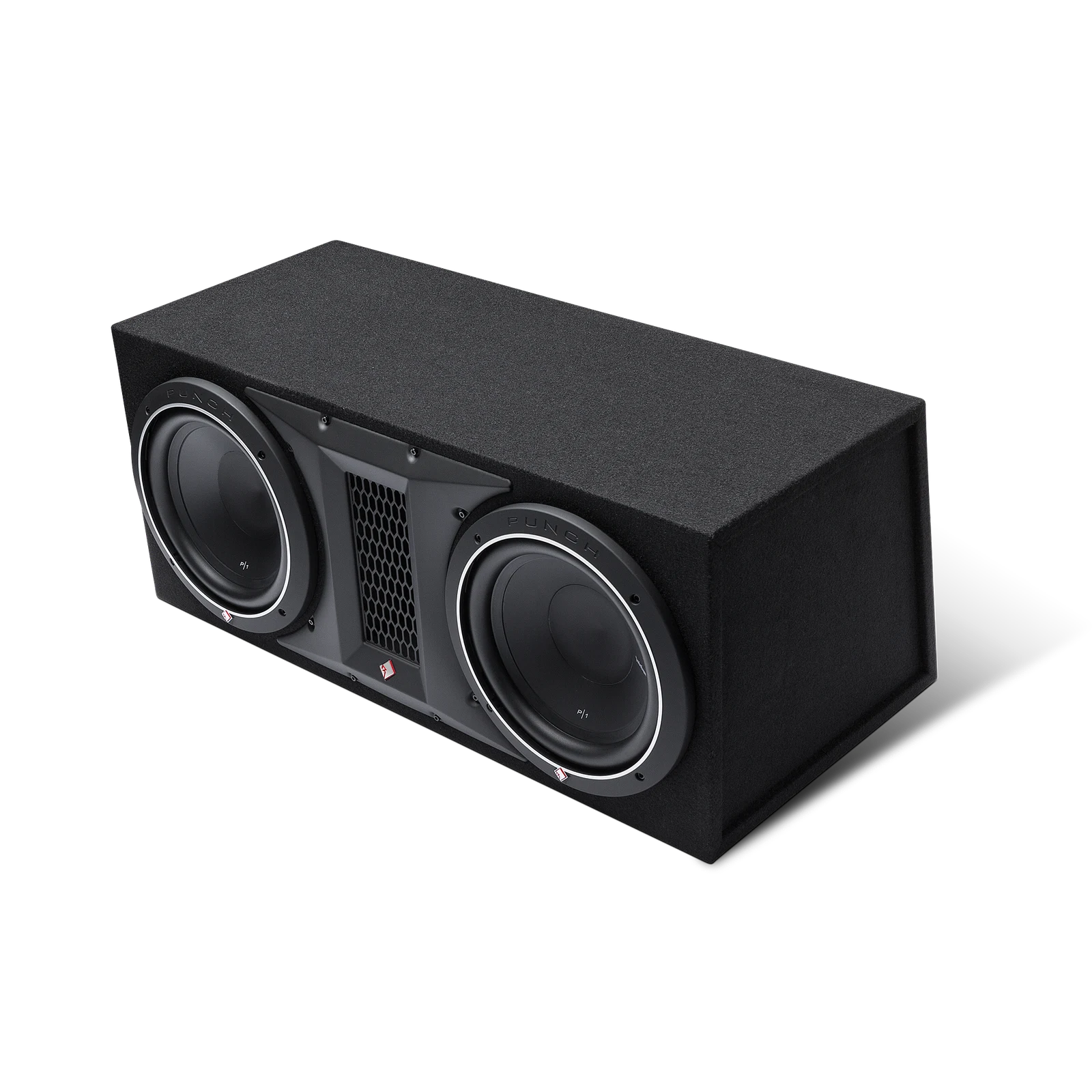 Rockford Fosgate P1-2X10 Punch P1 Dual 10-Inch 500W RMS Vented Loaded Subwoofer Enclosure 5