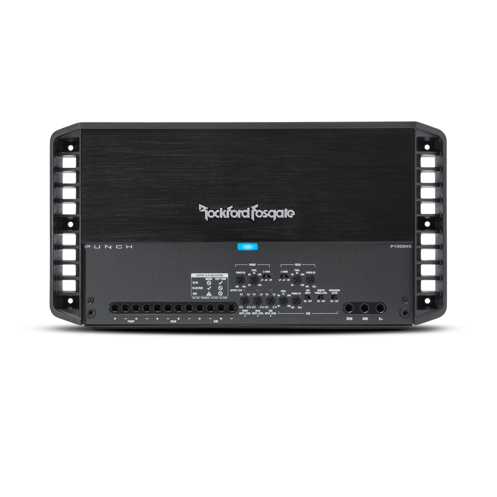 Rockford Fosgate P1000X5 Punch 1,000W 5-Channel System Amplifier 2