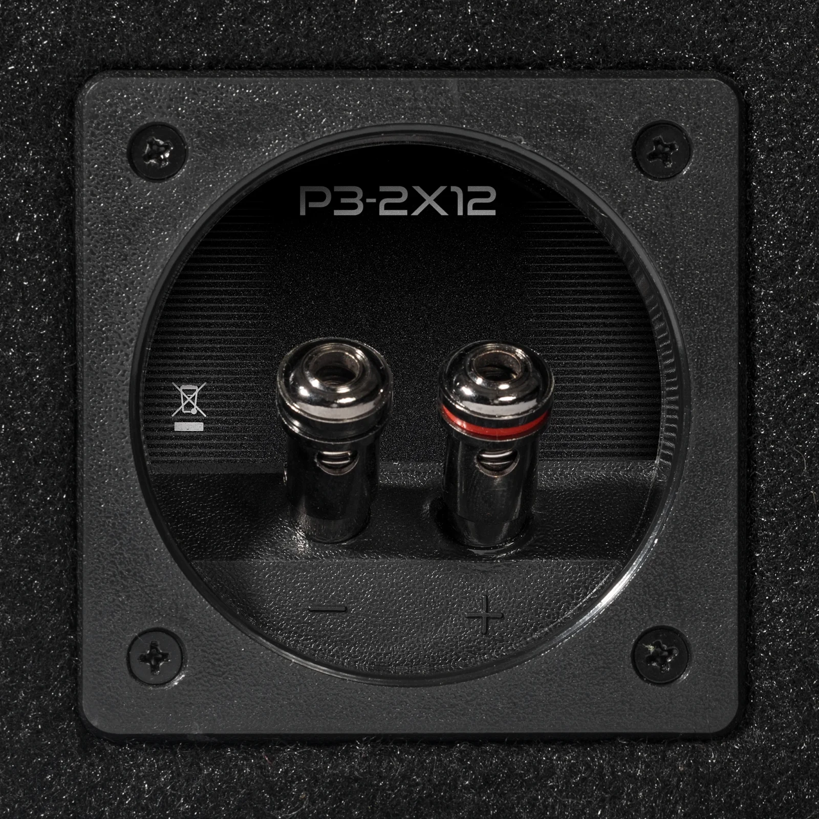 Rockford Fosgate P3-2X12 Punch P3 Dual 12-Inch 1200W RMS Vented Loaded Subwoofer Enclosure 5