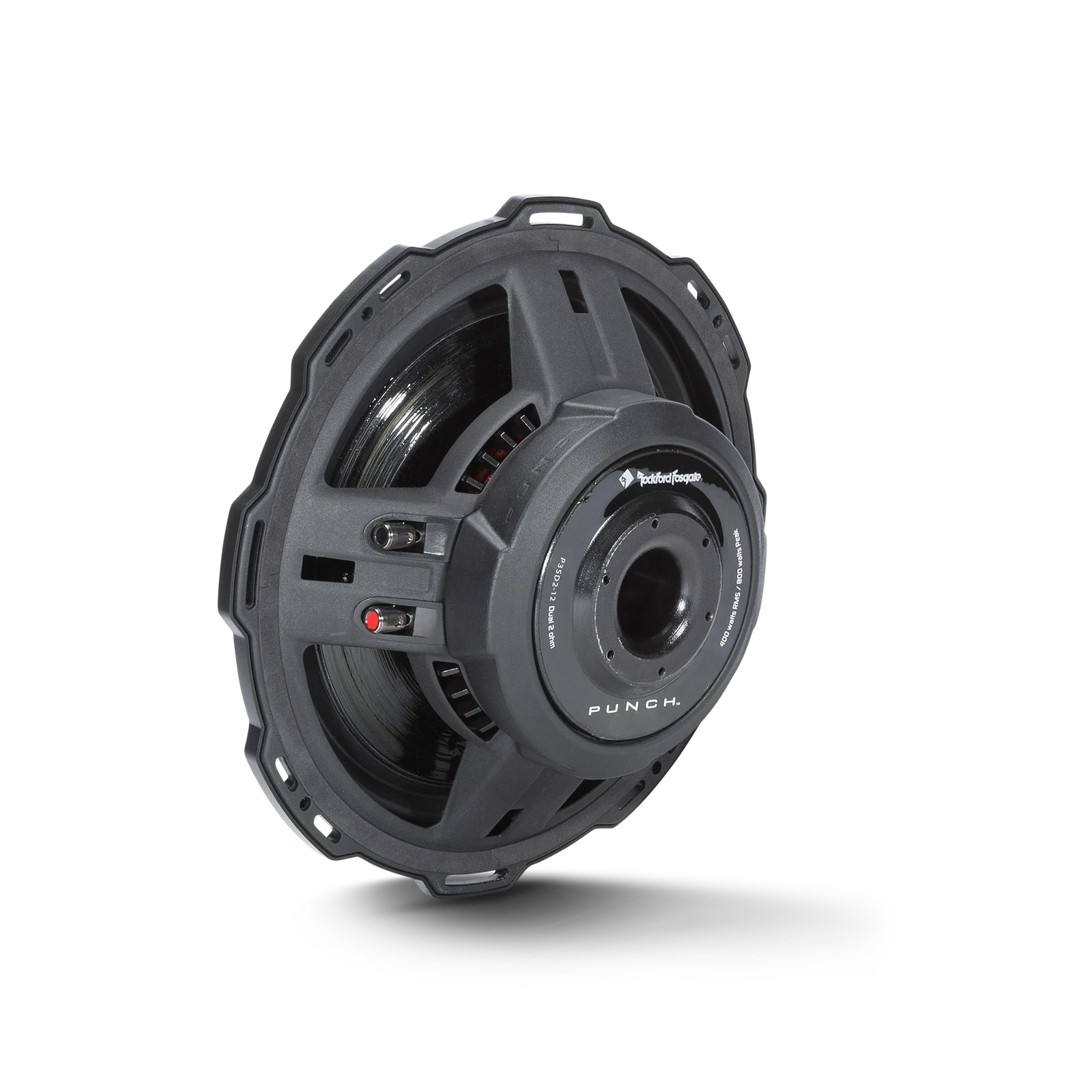 Rockford Fosgate P3SD4-12 Punch P3S 12-Inch Shallow Dual-4-Ohm DVC Subwoofer 3