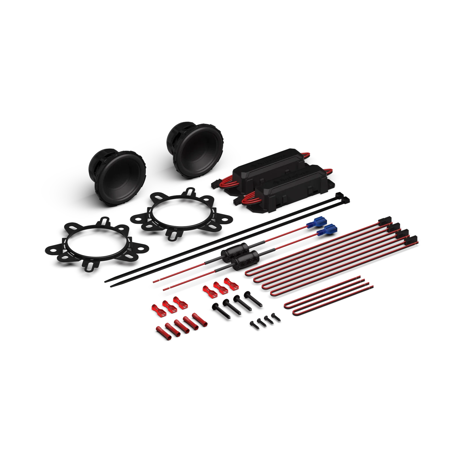 Rockford Fosgate P3V2-25 Punch P3 2.5-inch Component Midrange Pair 8