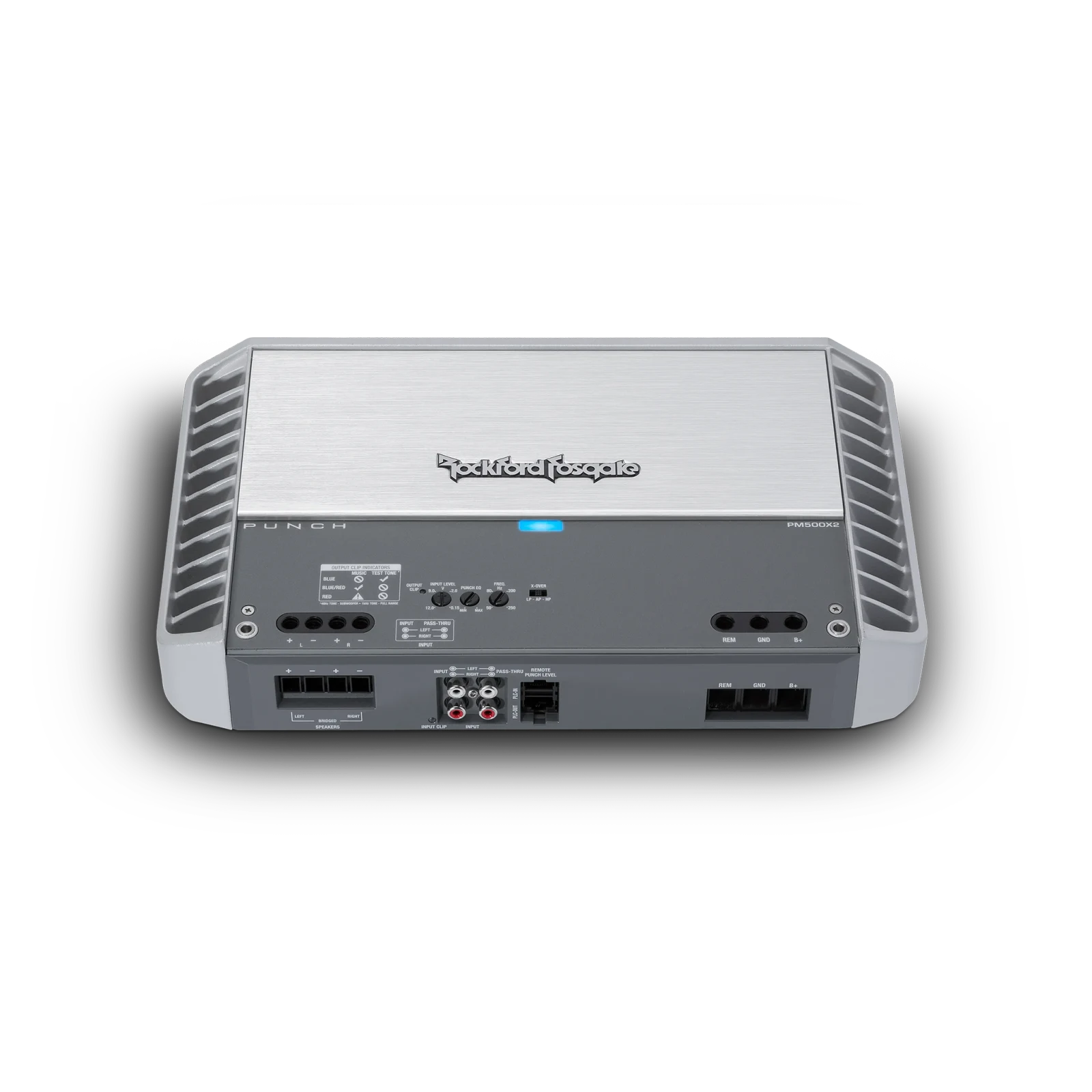 Rockford Fosgate PM500X2 Punch Marine 500 Watt 2-Channel Amplifier 3