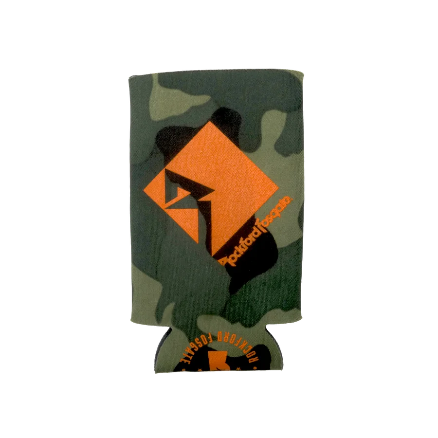 Rockford Fosgate POP-CAMOKOOZIE19 Camo Slim Line Koozie with RF Logo