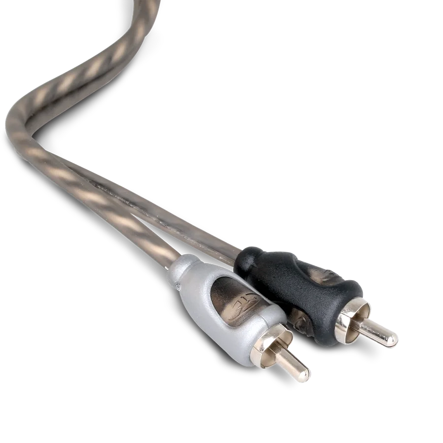 Rockford Fosgate RFI-16 16 ft Twisted-Pair RCA Signal Cable