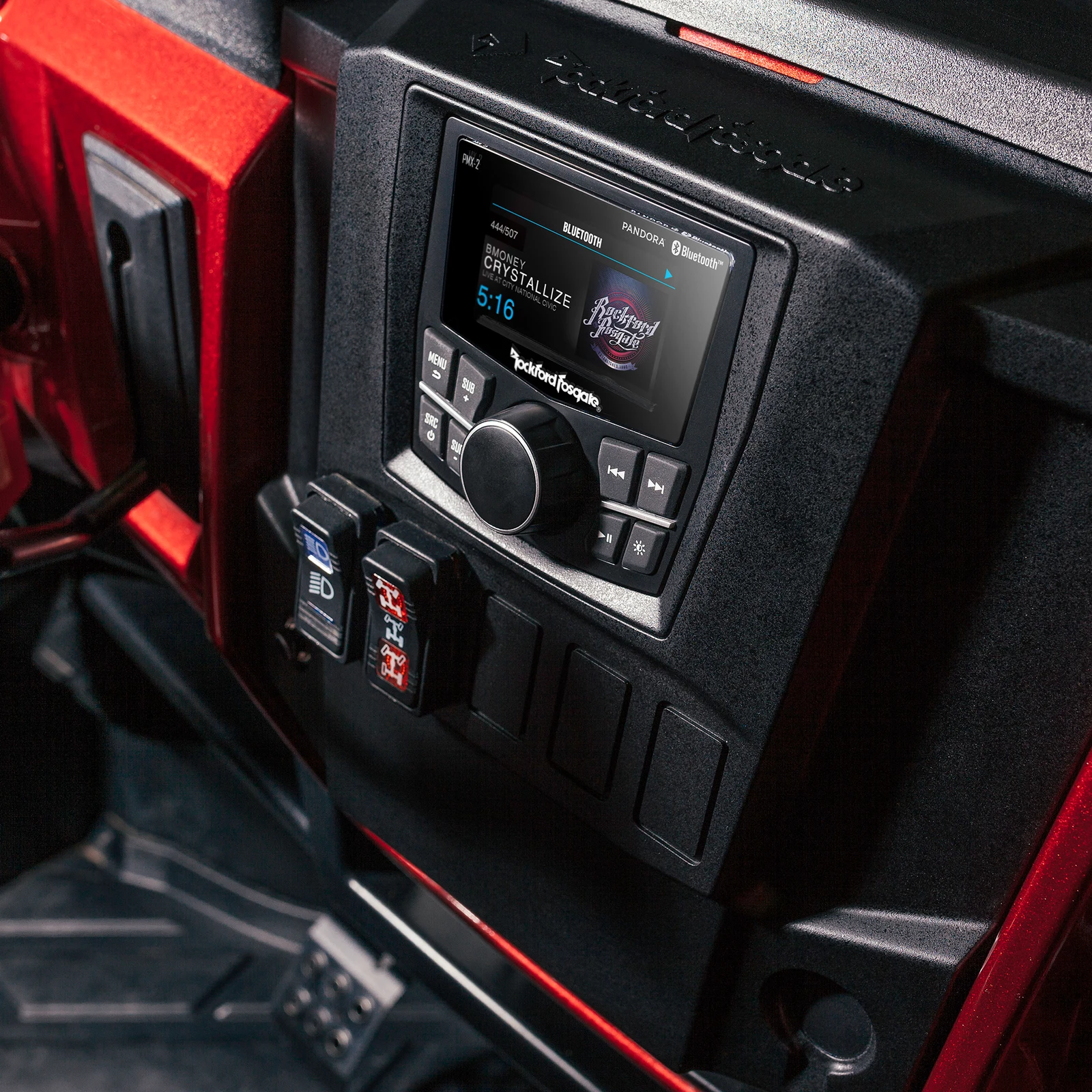 Rockford Fosgate RNGR-STAGE2 2015-2017 Stereo and front lower speaker kit for select RANGER® models (Gen-1) 6